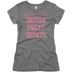 Ladies Slim Fit Super Soft Triblend Tee