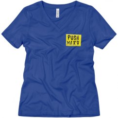 Ladies Relaxed Fit V-Neck Tee