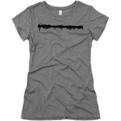 Ladies Slim Fit Super Soft Triblend Tee