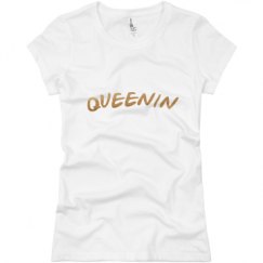 Ladies Slim Fit Basic Promo Jersey Tee