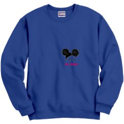 Unisex Film and Foil Crewneck Sweatshirt