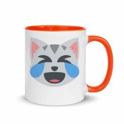 11oz Ceramic Mug with Color Inside