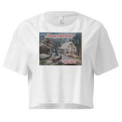 Ladies Festival Cali Crop Top Tee