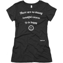 Ladies Slim Fit Super Soft Triblend Tee