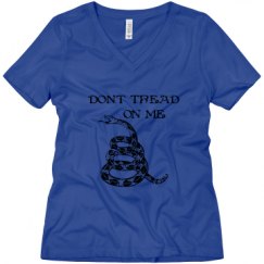 Ladies Relaxed Fit V-Neck Tee