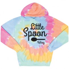 Unisex Tie-Dye Fleece Hoodie
