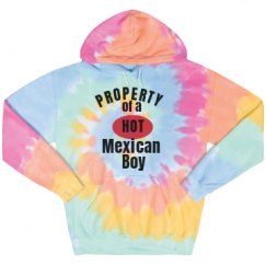 Unisex Tie-Dye Fleece Hoodie