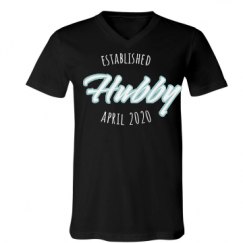 Unisex V-Neck Jersey Tee