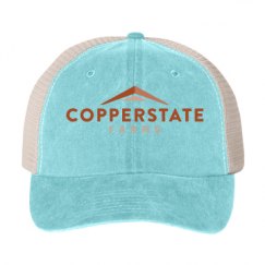 Cotton Twill Snapback Trucker Hat