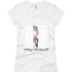 Ladies Slim Fit Basic Promo Jersey Tee