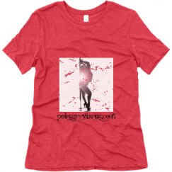 Ladies Relaxed Fit Super Soft Triblend Tee