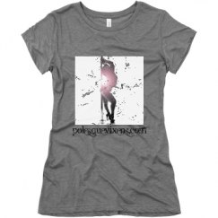 Ladies Slim Fit Super Soft Triblend Tee