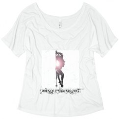 Ladies Flowy Slouchy Tee
