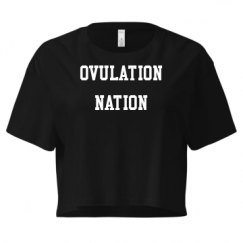 Ladies Festival Cali Crop Top Tee