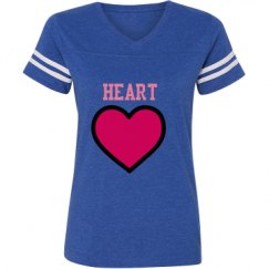 Ladies Relaxed Fit Vintage Sports Tee