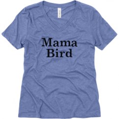 Ladies Relaxed Fit Super Soft Triblend V-Neck Tee