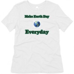 Ladies Relaxed Fit Super Soft Triblend Tee