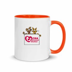 11oz Ceramic Mug with Color Inside