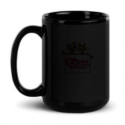 15oz Black Glossy Mug