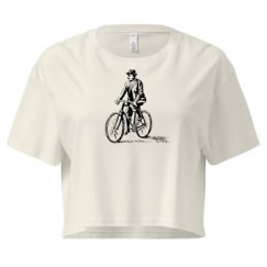 Ladies Festival Cali Crop Top Tee