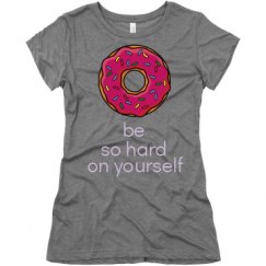 Ladies Slim Fit Super Soft Triblend Tee