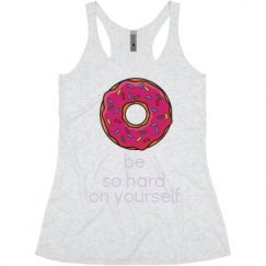 Ladies Slim Fit Super Soft Racerback Triblend Tank