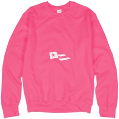 Unisex Neon Crewneck Sweatshirt