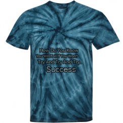 Unisex Tie-Dye Cyclone Pinwheel Tee