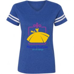 Ladies Relaxed Fit Vintage Sports Tee