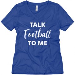 Ladies Relaxed Fit V-Neck Tee