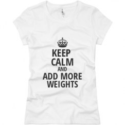 Ladies Slim Fit Basic Promo Jersey Tee