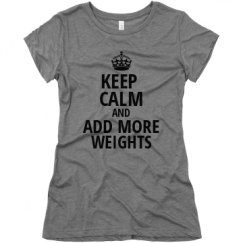 Ladies Slim Fit Super Soft Triblend Tee