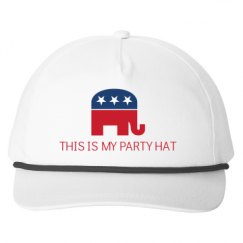 Snapback Five-Panel Rope Hat