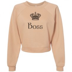 Women's Raglan Pullover Fleece