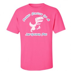 Unisex Ultra Cotton Safety Neon Crewneck Tee