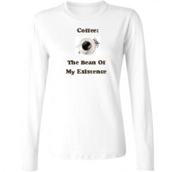 Ladies Relaxed Fit Basic Long Sleeve Tee