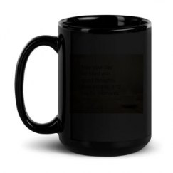 15oz Black Glossy Mug