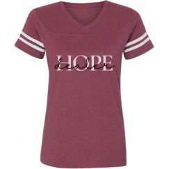 Ladies Relaxed Fit Vintage Sports Tee