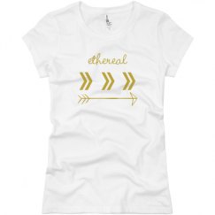 Ladies Slim Fit Basic Promo Jersey Tee