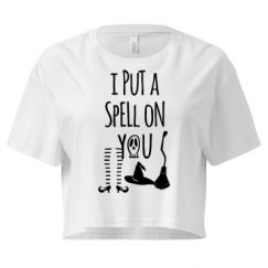 Ladies Festival Cali Crop Top Tee