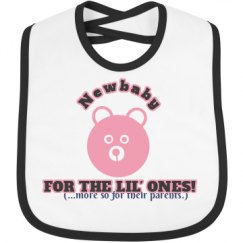 Infant Contrast Trim Bib