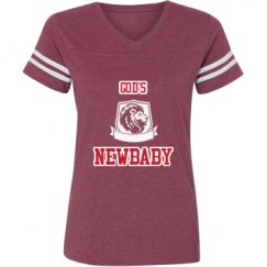 Ladies Relaxed Fit Vintage Sports Tee