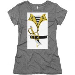 Ladies Slim Fit Super Soft Triblend Tee