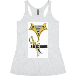 Ladies Slim Fit Super Soft Racerback Triblend Tank