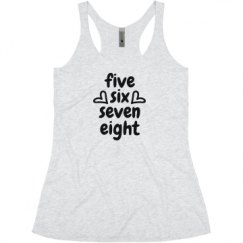 Ladies Slim Fit Super Soft Racerback Triblend Tank