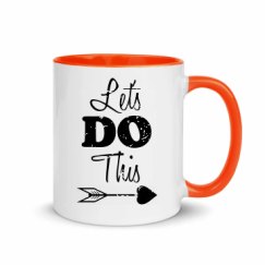 11oz Ceramic Mug with Color Inside