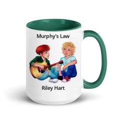 15oz Ceramic Mug with Color Inside