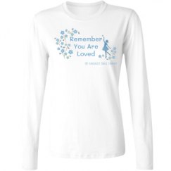 Ladies Relaxed Fit Basic Long Sleeve Tee