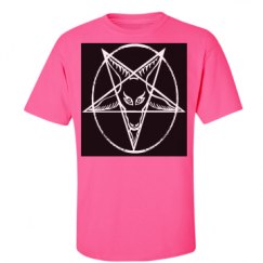 Unisex Ultra Cotton Safety Neon Crewneck Tee