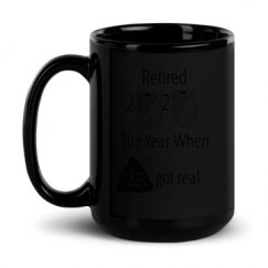 15oz Black Glossy Mug